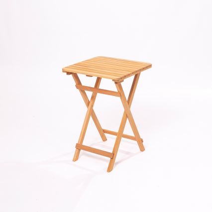 Ensemble balcon avec coussins en hêtre
