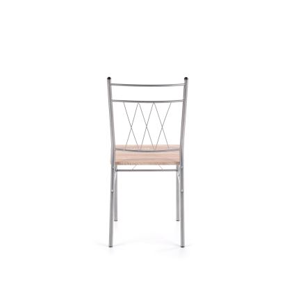 Ensemble balcon LANCE 82x50 cm métal/chêne Sonoma