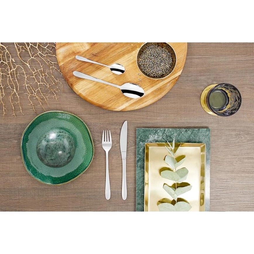 Ensemble de 24 couverts en acier inoxydable MONACO