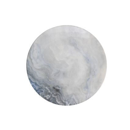 Ensemble de vaisselle 24 pièces en porcelaine, marron