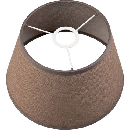 Ersatzlampenschirm für Hängeleuchte und Wandleuchte ANTONIO E14 120x200 mm braun