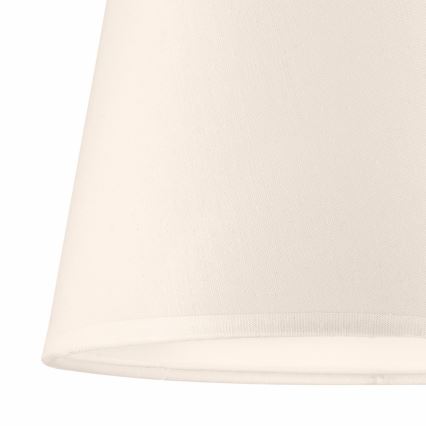 Ersatzlampenschirm für Hängeleuchte und Wandleuchte ELLIE E27 d 15 cm cremefarben