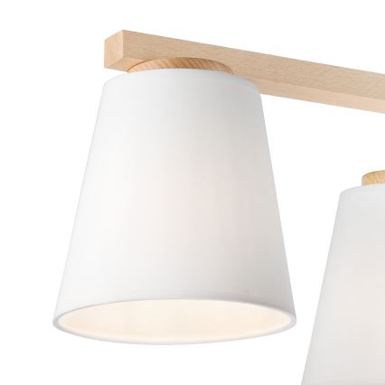 Ersatz-Lampenschirm ELLIE E27 d 15 cm weiß