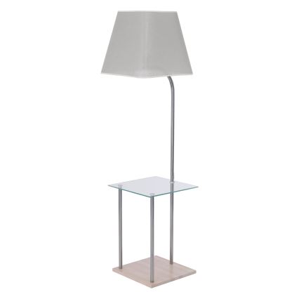 Ersatz-Lampenschirm für Stehlampe EMMA E27 34,5 × 39,5 cm, grau