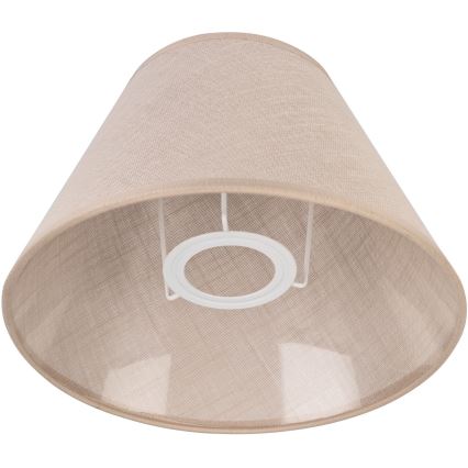 Ersatzglas für Tischleuchte JUTA E27 d 19 cm beige