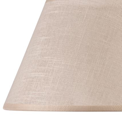 Ersatzglas für Tischleuchte JUTA E27 d 19 cm beige