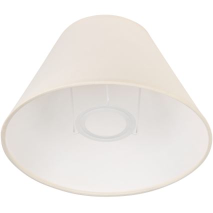 Ersatzglas für Tischleuchte JUTA E27 d 19 cm cremefarben