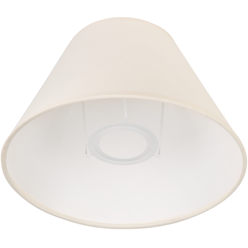 Ersatzglas für Tischleuchte JUTA E27 d 19 cm cremefarben