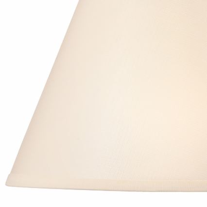 Ersatzglas für Tischleuchte JUTA E27 d 19 cm cremefarben