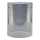 Ersatzglas für Deckenleuchte E27 d 13 cm grau