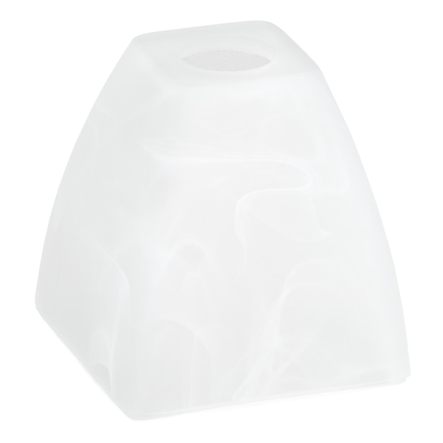 Ersatzglas für Hängeleuchte E14 10x13 cm weiß