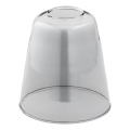 Ersatzglas für Hängeleuchte E27 d 12 cm grau