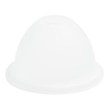 Ersatzglas für Hängeleuchte E27 d 19 cm weiß