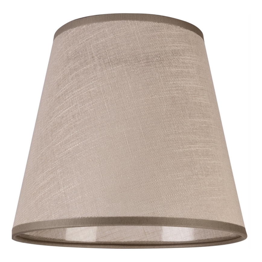 Ersatzlampenschirm für Hängeleuchte LORENZO E27 d 16 cm beige