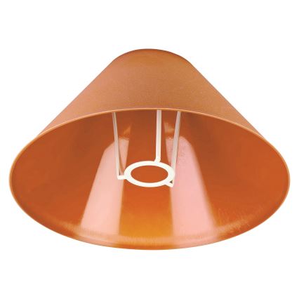 Ersatzlampenschirm für Tischleuchte E14 21x11 cm orange