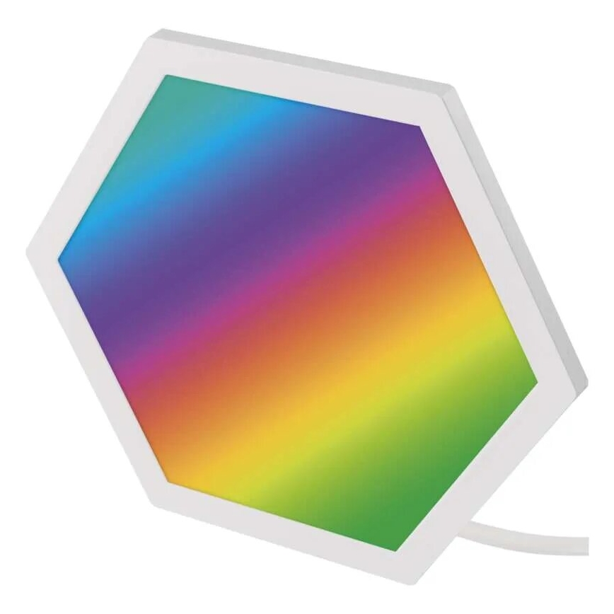3er-Set dimmbares LED RGBIC+CCT-Panel - LED-Erweiterung/1,8W/230V Wi-Fi Tuya