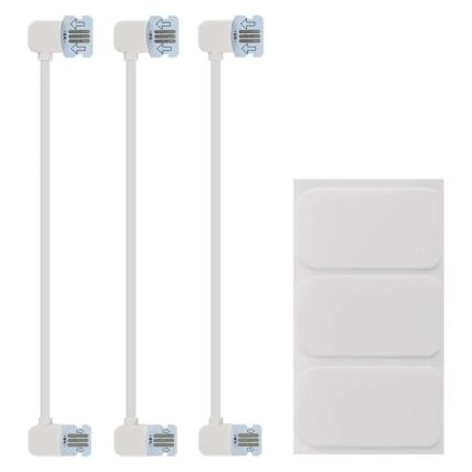SET 3x LED RGBIC+CCT Dimmbares Panel - Verlängerungs- 3xLED/1,8W/230V Wi-Fi Tuya