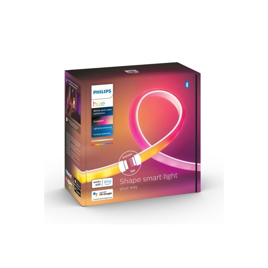 Erweiterungsset für dimmbare LED-Leiste Philips Hue Weiß And Color Ambiance 1m LED/12,3W/230V