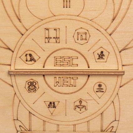 EscapeWelt - Holzpuzzle Pyramide
