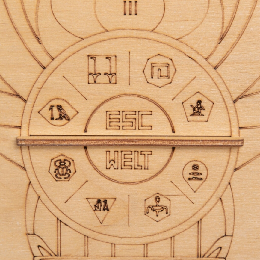 EscapeWelt - Holzpuzzle Pyramide