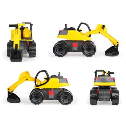 Escavatore GIGA TRUCKS 62 cm giallo/nero