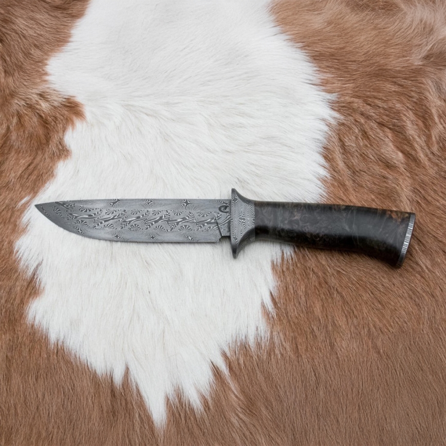 Esclusivo coltello Damasco 13,8 cm acero