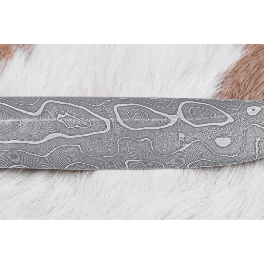 Esclusivo coltello Damasco 14 cm cenere