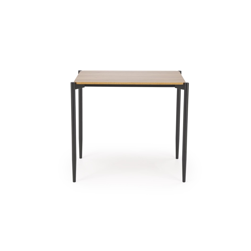 Ess-Set NANDO 84x54 cm grau/braun/schwarz