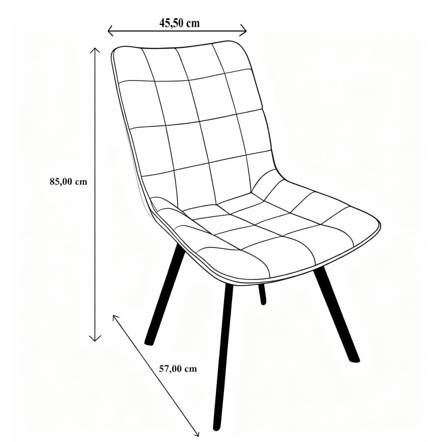 Esszimmerstuhl ADINA Beige