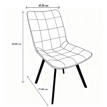 Esszimmerstuhl ADINA grün
