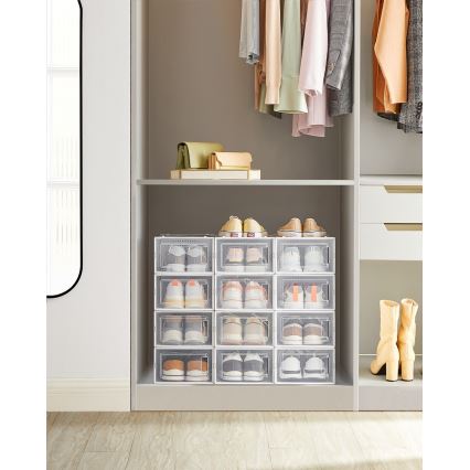 Étagère modulaire à compartiments BOXIFY blanche