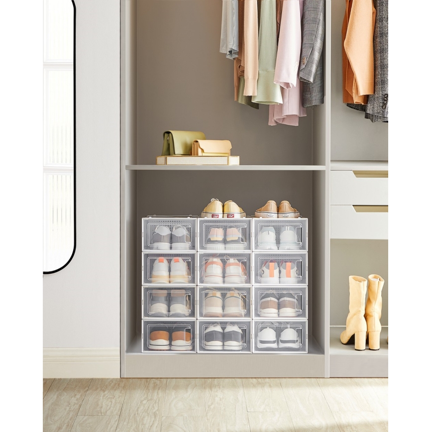 Étagère modulaire à compartiments BOXIFY blanche