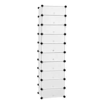 Étagère modulaire à tiroirs BOXIFY blanche