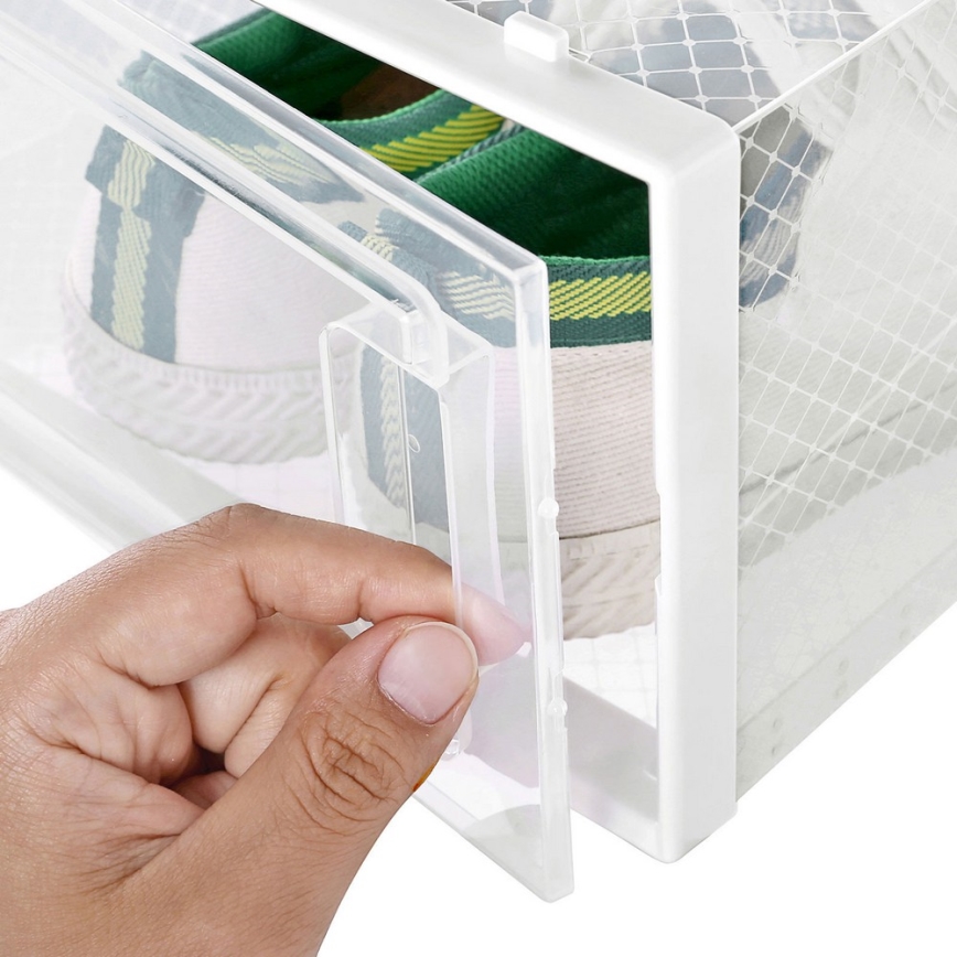 Étagère modulaire avec compartiments BOXIFY blanche