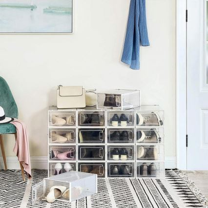 Étagère modulaire avec compartiments BOXIFY blanche