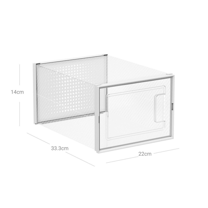 Étagère modulaire avec compartiments BOXIFY blanche