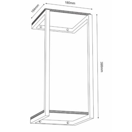 Etagère murale 40x18 cm