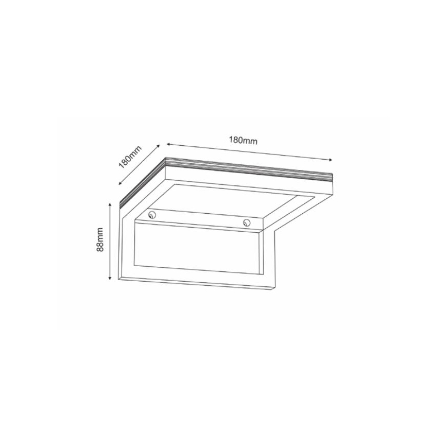 Etagère murale 9x18 cm