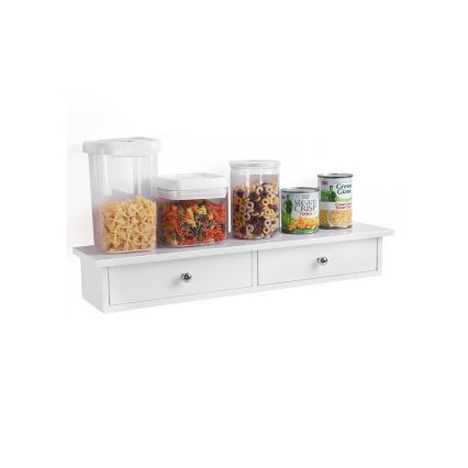 Étagère murale à compartiments SHELFY blanche