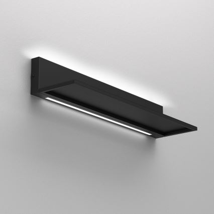 Étagère murale avec éclairage LED SHELF 10x60 cm noir