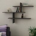 Étagère murale LEO 80,5x123 cm anthracite
