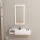 Etagère murale + miroir mural VIEN blanc