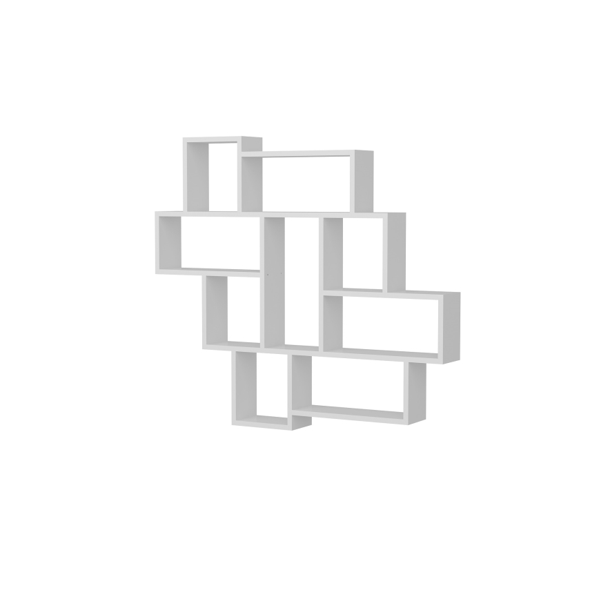 Etagère murale PAROLA 103,5x115,5 cm blanche