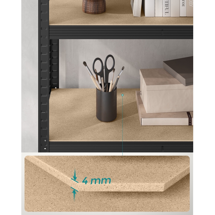 Étagère ORDIFY noire