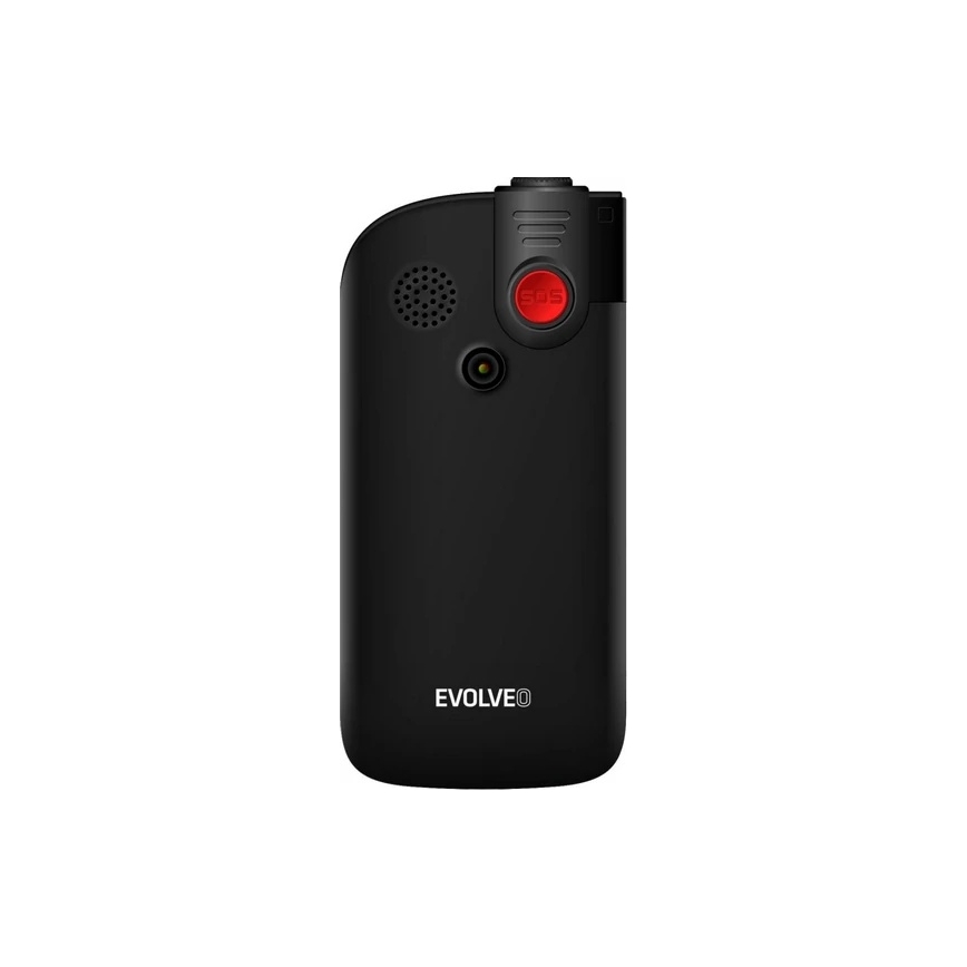 Evolveo - EasyPhone FL, telefono per anziani, nero