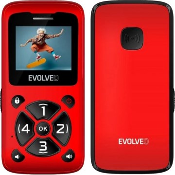 Evolveo - EasyPhone ID, Seniorenhandy, rot