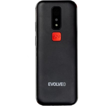 Evolveo - EasyPhone LT, telefono 4G per anziani, nero