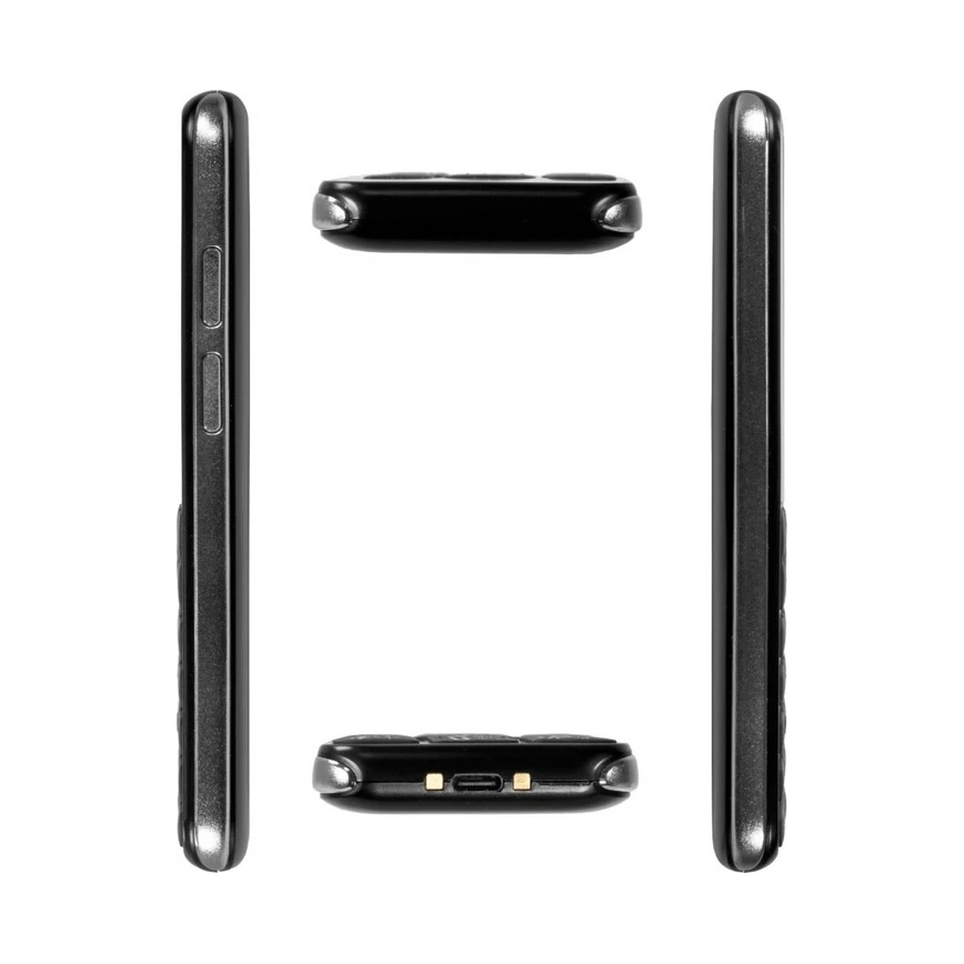 Evolveo - EasyPhone LT, telefono 4G per anziani, nero