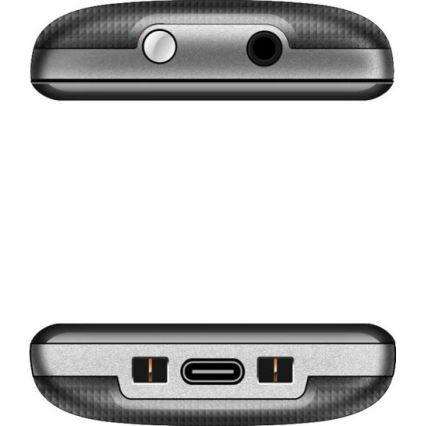 Evolveo - EasyPhone, telefono cellulare per anziani, nero