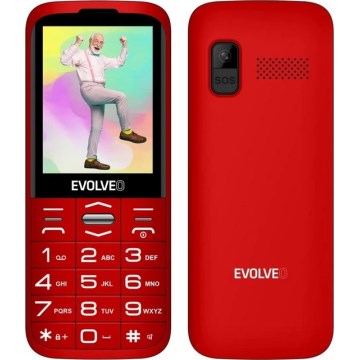 Evolveo - EasyPhone XO, Seniorenhandy, rot